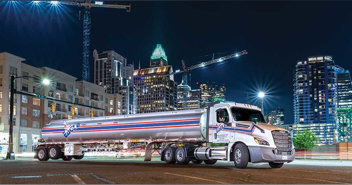 Eagle Transport building diversified tank truck fleet strategy for