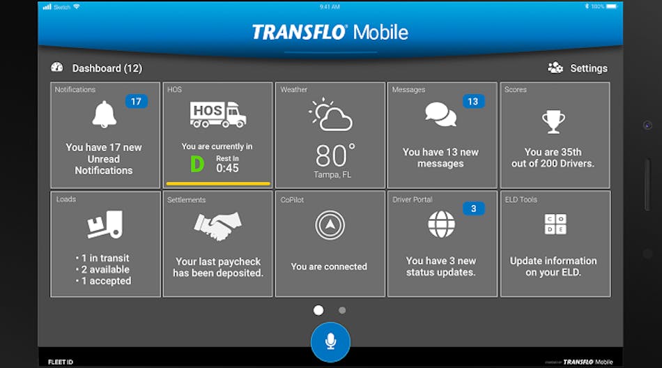Bulktransporter 7549 Transflo Mobile Tablet 2