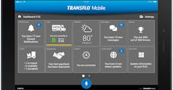 Transflo Mobile tablet Transflo Mobile tablet