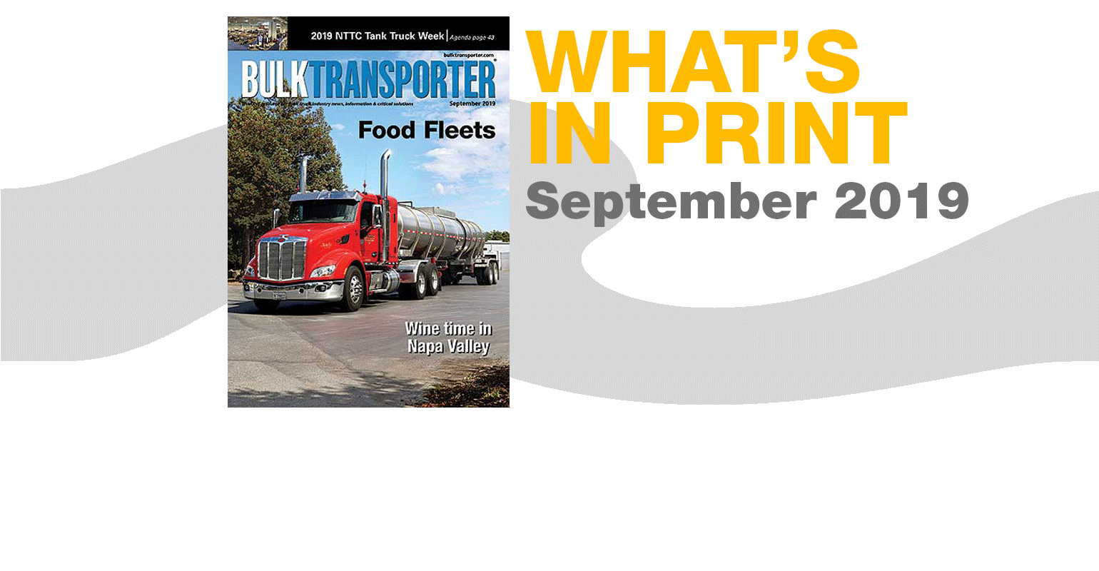 Bulk Transporter magazine, September 2019 issue