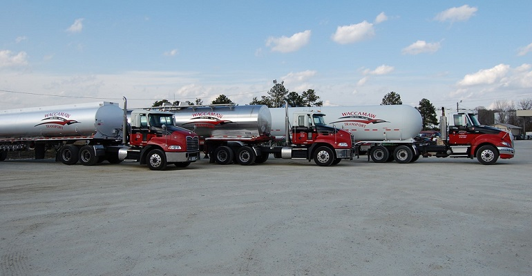 Waccamaw tank truck fleet