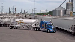 A&R Logistics dry bulk truck