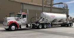 DG Coleman pneumatic truck trailer DG Coleman pneumatic truck trailer