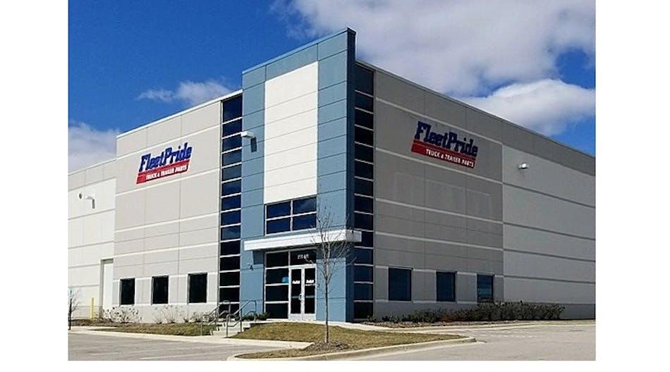 FleetPride&apos;s new 150,000-square-foot distribution center in Elgin IL replaces the facility in nearby Bolingbrook.