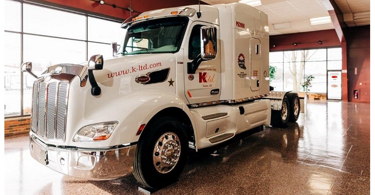 NTTC Herman Peterbilt truck