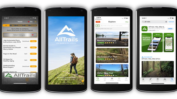 Rolling Strong + AllTrails