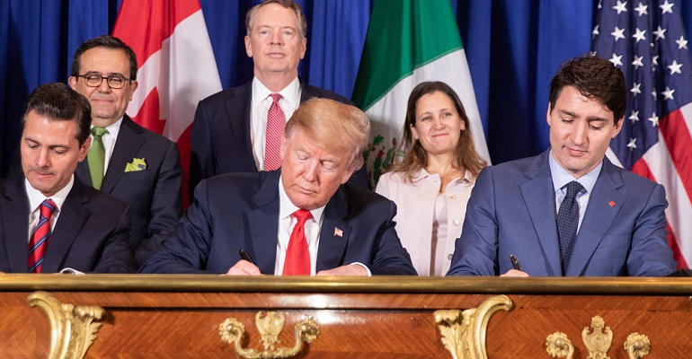 USMCA signing