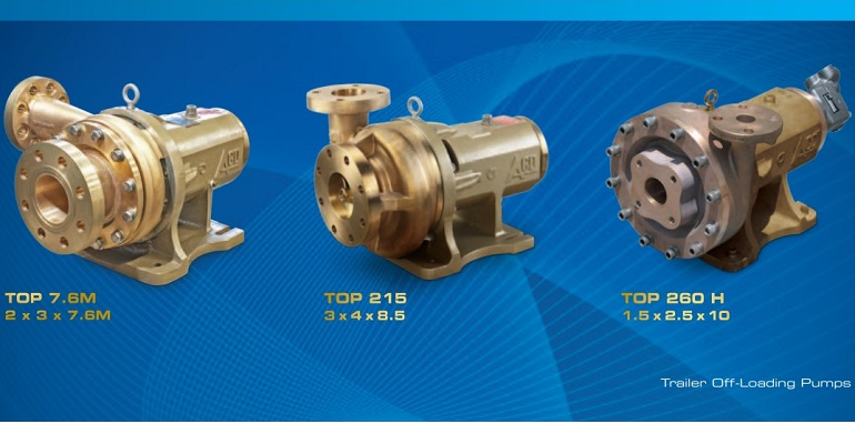 ACD trailer off-loading pumps