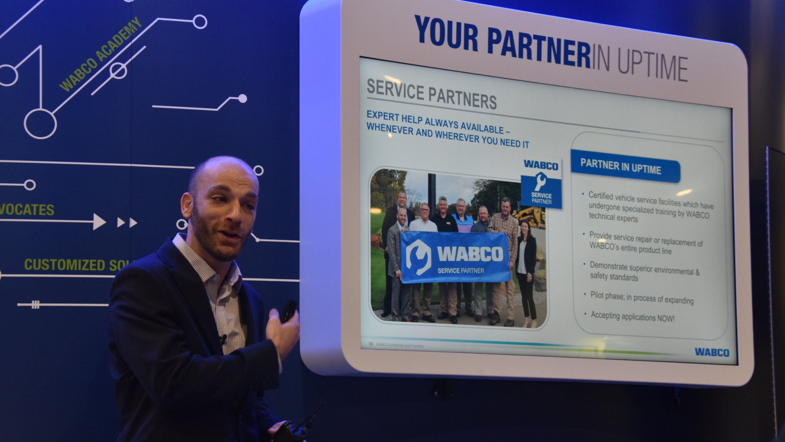 Abe Aon, WABCO North America aftersales, service and support leader