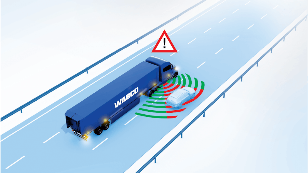 WABCO OnSide retrofit kits enable fleets to enhance the safety of existing equipment by adding blind spot detection technology.