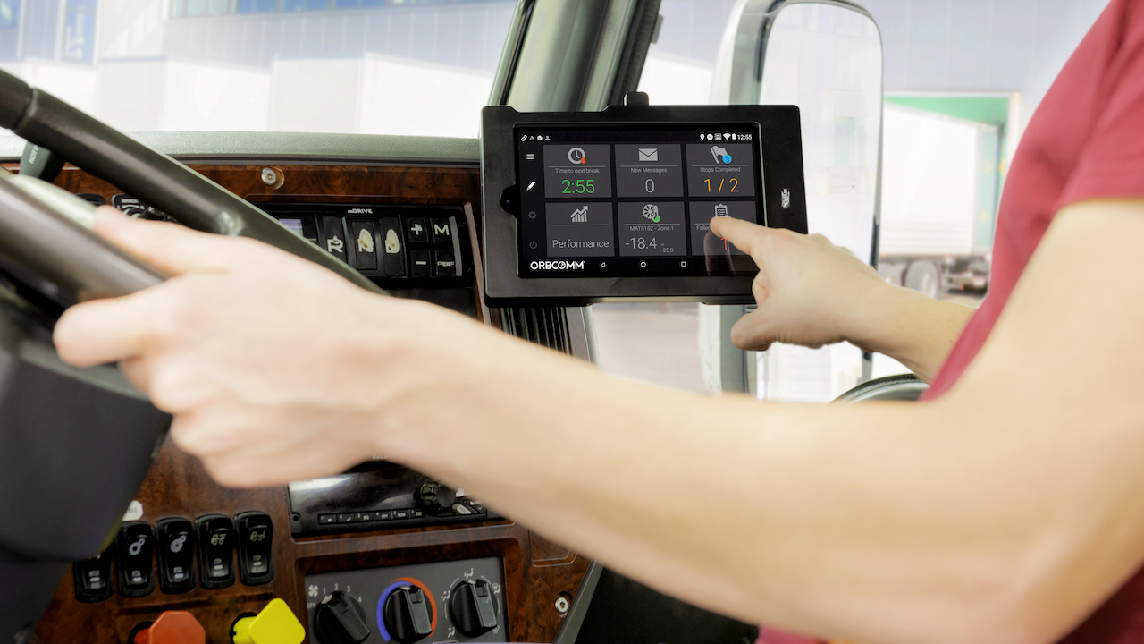 ORBCOMM Samsung tablet