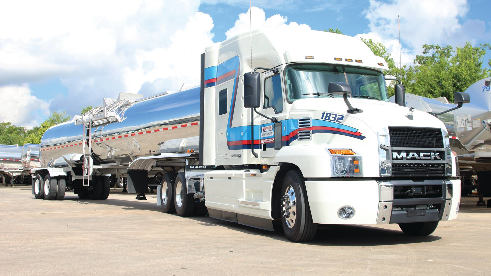 Service Transport Company truck