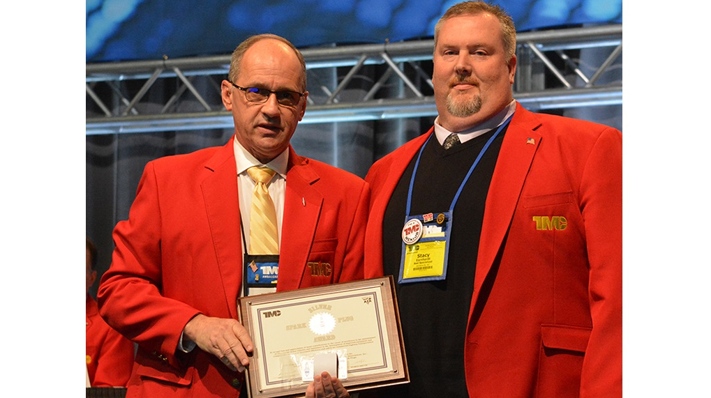 TMC Silver Spark Plug winner