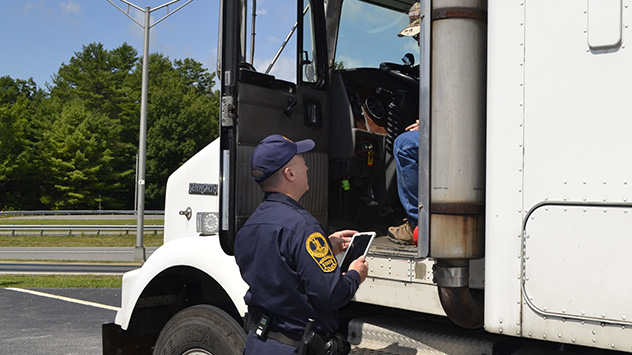 CVSA International Roadcheck inspection