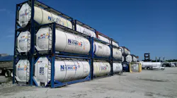 US Container storage yard