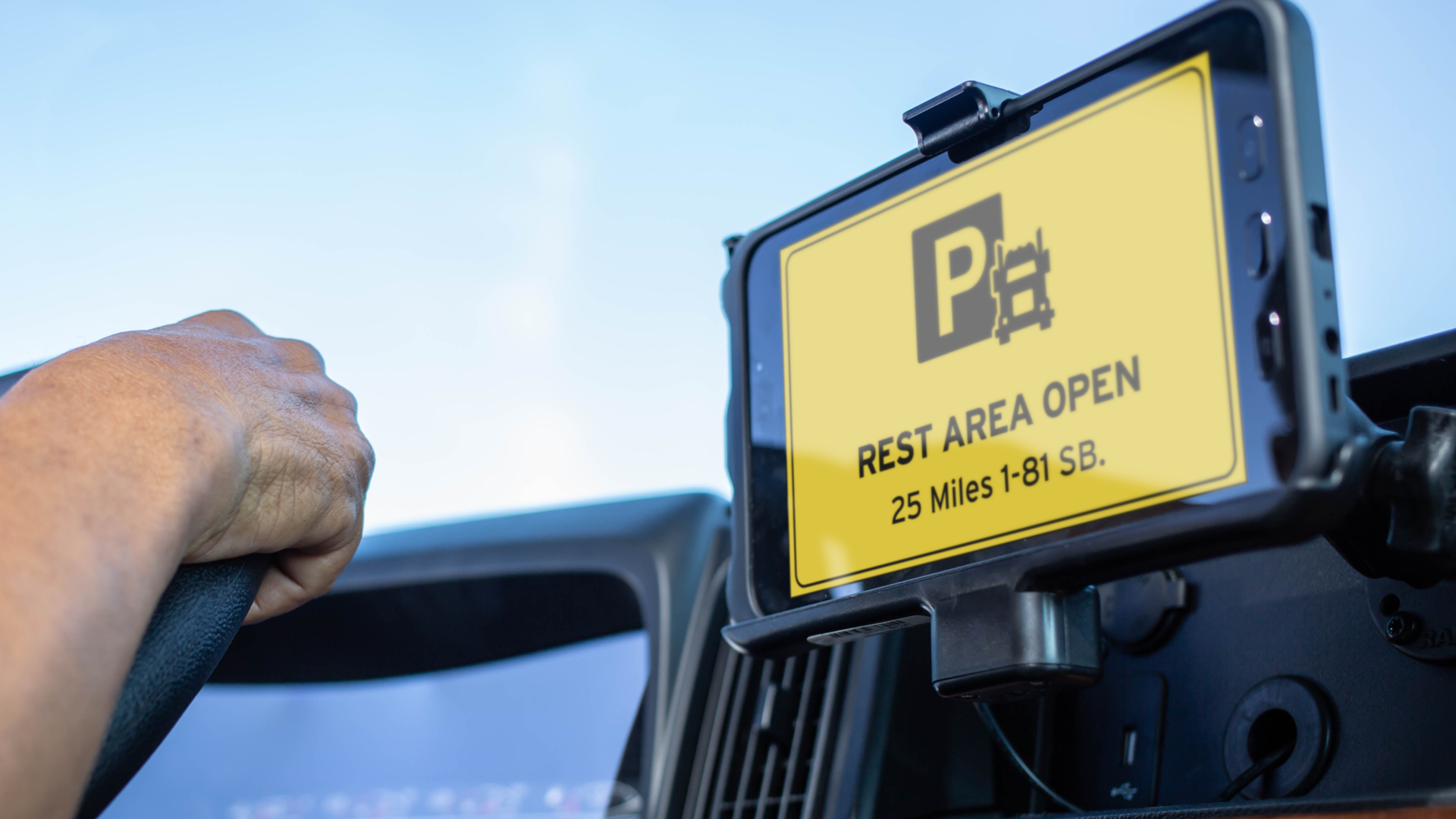 Drivewyze rest area notifications