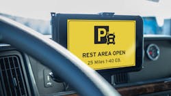 Drivewyze rest area notifications Drivewyze rest area notifications