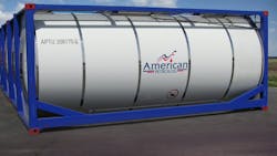 American Petrolog iso tank container American Petrolog iso tank container