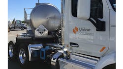 Univar Solutions truck Univar Solutions truck