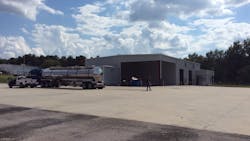 Atlantic Bulk Carrier's new terminal near Columbia SC includes a 2½-bay maintenance shop. Atlantic Bulk Carrier's new terminal near Columbia SC includes a 2½-bay maintenance shop.
