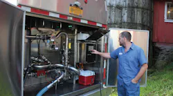 Piper Systems’ DynaStream, developed in association with Agri-Mark and Dairy Farmers of America, is a new milk pickup system that improves milk collection by automating parts of the process at the farm, leading to efficiencies in pickups and deliveries.