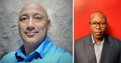 Ivan Hernandez, left, and Shaun Mason Ivan Hernandez, left, and Shaun Mason