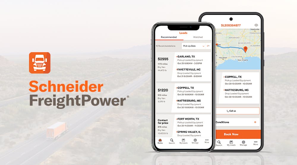 Schneider Freight Power App