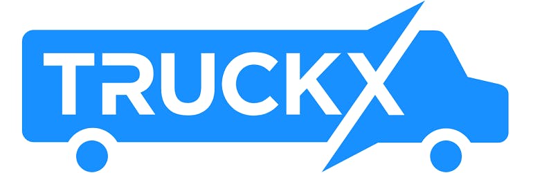 Truck X Logo Blue