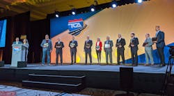 The 2020 Best Fleets to Drive For ceremony at the TCA&rsquo;s Annual Convention.