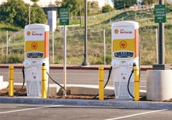 Shell deploys charging infrastructure through its subsidiary Greelots. Shell deploys charging infrastructure through its subsidiary Greelots.