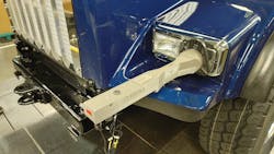 The Kenworth Renton team partnered with Washington State students to create new tools that provide a significant time savings for headlamp installation. The Kenworth Renton team partnered with Washington State students to create new tools that provide a significant time savings for headlamp installation.