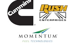Cummins Rush Momentum Combined Logos