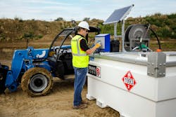 Card-locking control technology combats the potential of fuel theft by only allowing authorized individuals to access fuel. With card-locking technology offered by some manufacturers, drivers use a phone-based app to enter their driver number, vehicle number and what type of fuel they need. Card-locking control technology combats the potential of fuel theft by only allowing authorized individuals to access fuel. With card-locking technology offered by some manufacturers, drivers use a phone-based app to enter their driver number, vehicle number and what type of fuel they need.