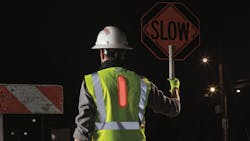 Mobile maintenance staff should have lighted and reflective vests for proper visibility during roadside service. Mobile maintenance staff should have lighted and reflective vests for proper visibility during roadside service.