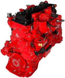 Cummins Westport ISX12N near-zero emissions natural gas engine Cummins Westport ISX12N near-zero emissions natural gas engine