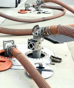 The Midas Elbow replaces regular fuel delivery fittings, creating an anti-cross-contamination system that is portable, easy to use, and affordable. The Midas Elbow replaces regular fuel delivery fittings, creating an anti-cross-contamination system that is portable, easy to use, and affordable.