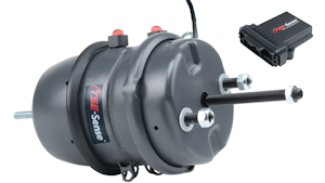 The TSE-Sense brake actuator measures the brake stroke of each actuator, monitors the emergency spring condition, and logs the brake performance data in the DIB.
