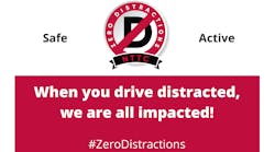 When You Drive Distracted, We Are All Impacted! Infographic