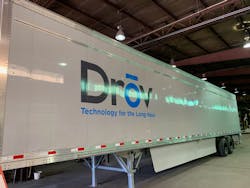 Drōv Technologies is integrating 'smart' components and sensors into the commercial trailer through it’s AirBoxOne platform. Drōv Technologies is integrating 'smart' components and sensors into the commercial trailer through it’s AirBoxOne platform.