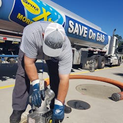 Berrys Technologies’ Midas Elbow has been a ‘game-changing’ anti-cross drop device for Spinx Transportation, which serves Spinx’s chain of 81 gas stations in South Carolina. Berrys Technologies’ Midas Elbow has been a ‘game-changing’ anti-cross drop device for Spinx Transportation, which serves Spinx’s chain of 81 gas stations in South Carolina.