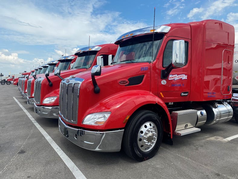 Andrew Logistics Trucks Linked In
