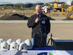 Kyle Lukwinski, Highway Transport regional service center manage, says the new Joliet facility will deliver a safe and worker-friendly environment for drivers and other employees.