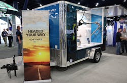 OPW Engineered Systems’ new trade-show trailer debuted at ILTA’s 2021Operating Conference and Trade Show in Houston. OPW Engineered Systems’ new trade-show trailer debuted at ILTA’s 2021Operating Conference and Trade Show in Houston.