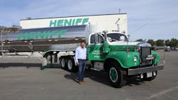 Heniff Transportation Systems CEO Bob Heniff started the company in 1998 in his Chicago-area apartment with four owner-operators and five leased trailers. Heniff now boasts nearly 2,000 trucks, more than 5,000 trailers, and $600 million in annualized business. Heniff Transportation Systems CEO Bob Heniff started the company in 1998 in his Chicago-area apartment with four owner-operators and five leased trailers. Heniff now boasts nearly 2,000 trucks, more than 5,000 trailers, and $600 million in annualized business.