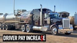 Trimac Transportation ended its 75th year of service with a bang, revealing a 10% average increase for U.S. longhaul and regional driver pay packages in January.
