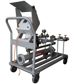 Gericke USA&apos;s Pulseline PTA-PL mobile pneumatic conveying system