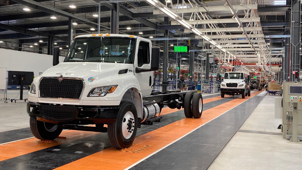 Navistar&apos;s new San Antonio Manufacturing Plant will produce Classes 6-8 International Trucks.