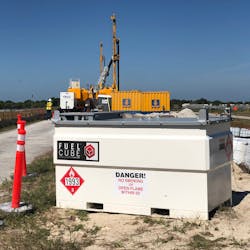 Western Global’s FuelCube is a compact and economic stationary fuel tank. Western Global’s FuelCube is a compact and economic stationary fuel tank.