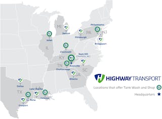 Highway Transport Map Copy