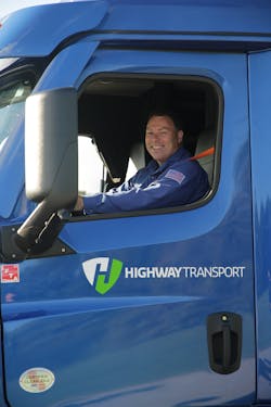 Highway Transport driver Tom Frain recently was selected as one of eight finalists for National Tank Truck Carriers’ 2021-22 Professional Tank Truck Driver of the Year award. Highway Transport driver Tom Frain recently was selected as one of eight finalists for National Tank Truck Carriers’ 2021-22 Professional Tank Truck Driver of the Year award.
